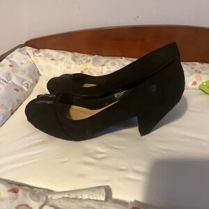 George Elegant Black Women's Heels